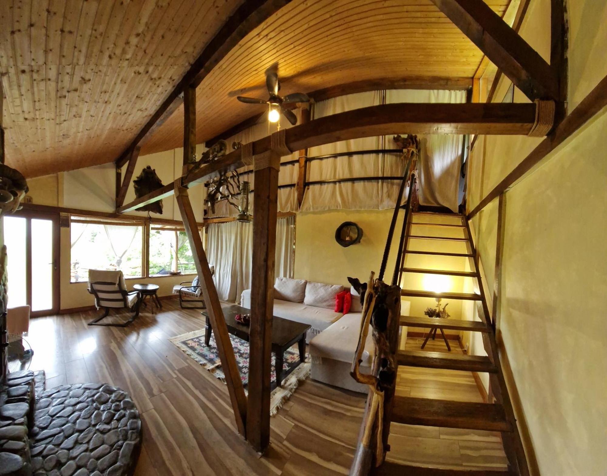 Mystically Wood House In The Forest Carjari Экстерьер фото